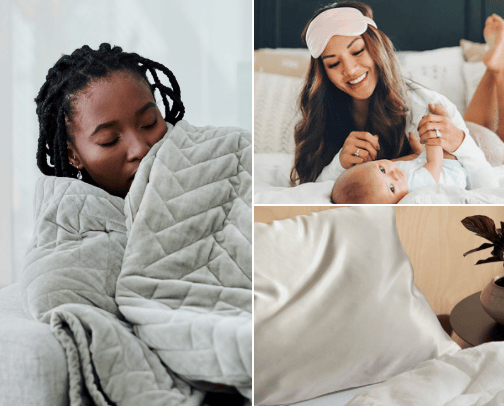 Sleep essentials 😴 cover photo collage