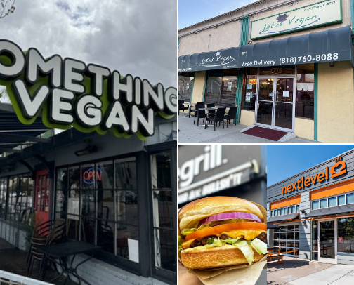 Los Angeles Vegan Restaurants cover photo collage