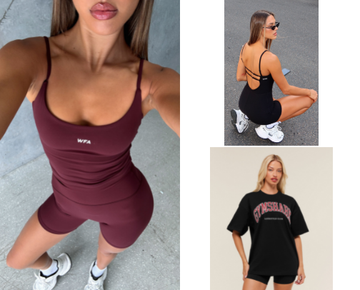 𝘓𝘰𝘰𝘬 𝘛𝘩𝘦 𝘗𝘢𝘳𝘵:           
My Everyday, Activewear! cover photo collage