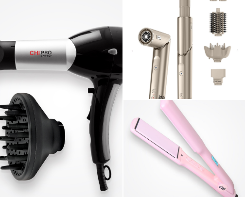 Hair Tools cover photo collage