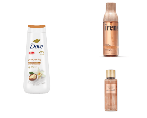 𝐕𝐀𝐍𝐈𝐋𝐋𝐀 𝐏𝐑𝐎𝐃𝐔𝐂𝐓𝐒 🍨🤍 cover photo collage