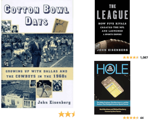 Books for Football Fans cover photo collage