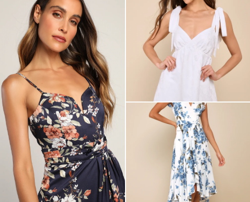 Your Dream Closet Starts at Lulus cover photo collage