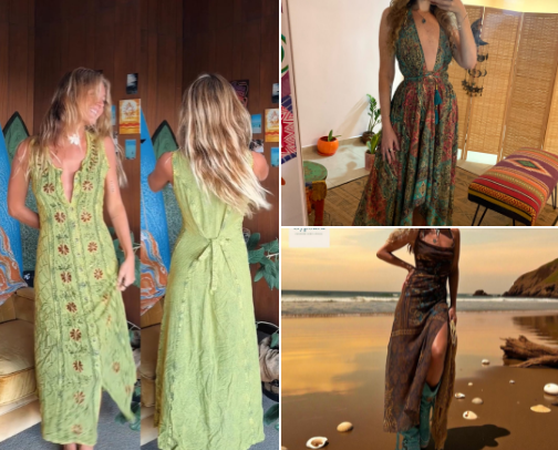 boho fashion cover photo collage
