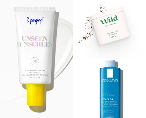 Beauty & wellness for travel cover photo collage