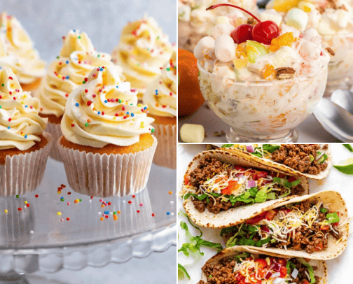 Healthy snacks ideas cover photo collage