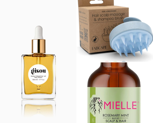 Hair care✨ cover photo collage