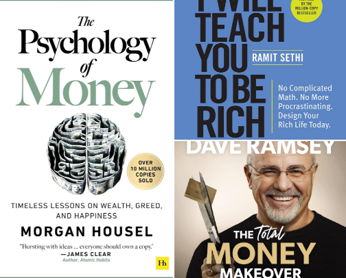 Book (That will help you on your financial) cover photo collage