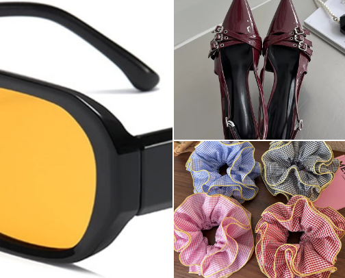 Accessories for woman cover photo collage