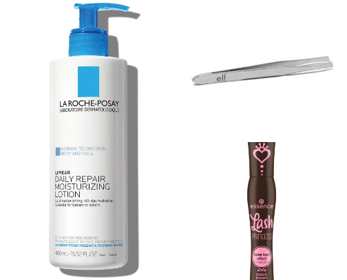 Low maintenance skincare, haircare and make-up cover photo collage