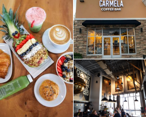 Best Coffee shops in south Florida cover photo collage