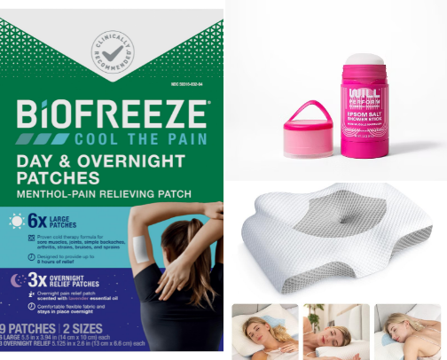 Back Pain Relief cover photo collage