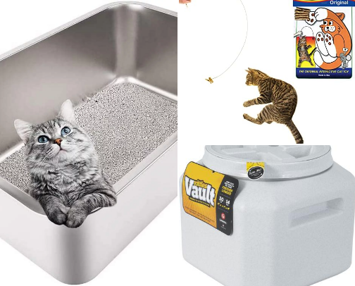 Holy Grail Items for Cats cover photo collage