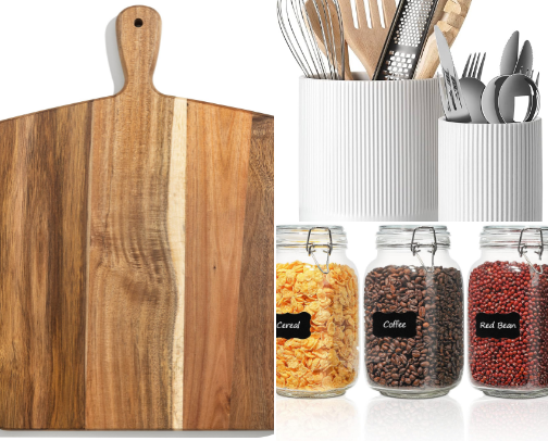 Kitchen Countertop Decor: Affordable Finds That Look High-End cover photo collage