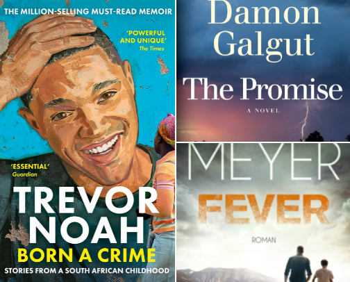 Top South African Book Recommendations: Memoirs & Masterpieces cover photo collage