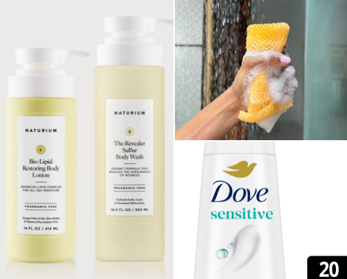 Copy of My everyday shower routine cover photo collage