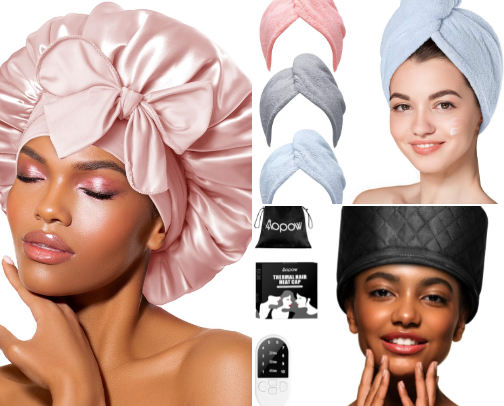 Doing this weekly changed my hair cover photo collage