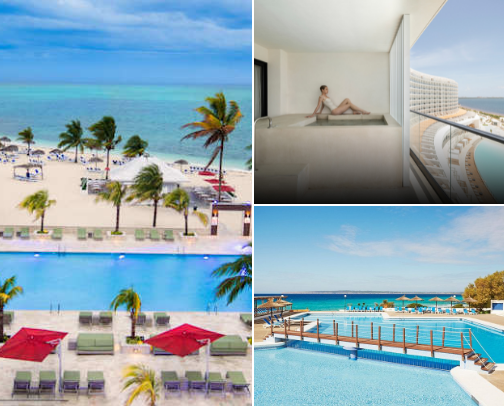 Best All-inclusive resorts around the world for an amazing getaway. cover photo collage
