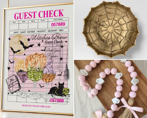 Finding Aesthetic Halloween Decor So You Don’t Have To! cover photo collage