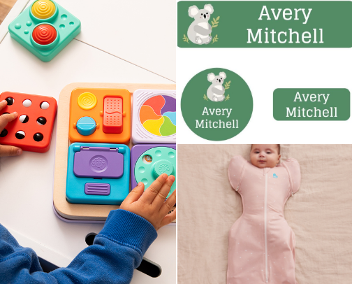 Baby Stuff I Actually Used cover photo collage