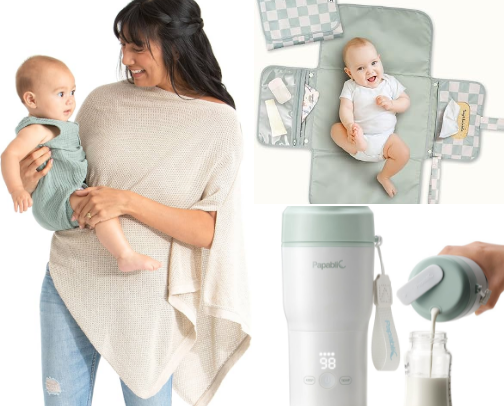 What I Actually Used: First-Time Mom & Baby Essentials cover photo collage