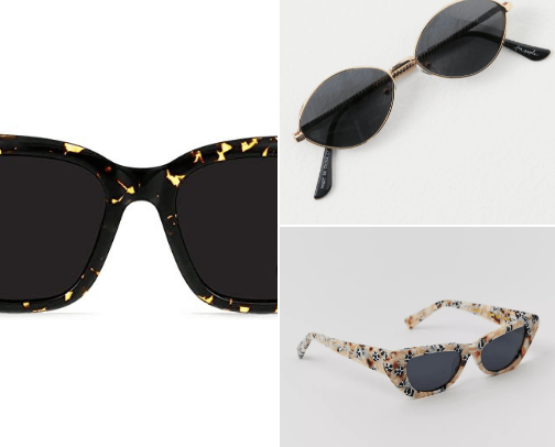Sunglasses cover photo collage