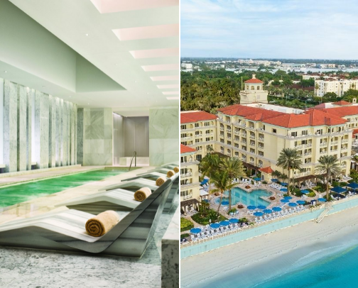 Spa Recs cover photo collage