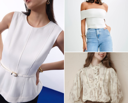 🌿 Flattering Outfits for Rectangle Body Shapes 🌸 cover photo collage