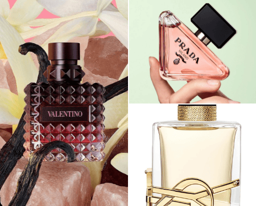 Fragrance cover photo collage