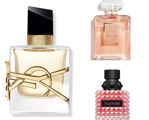 top 16 perfumes 🌸🫧 cover photo collage
