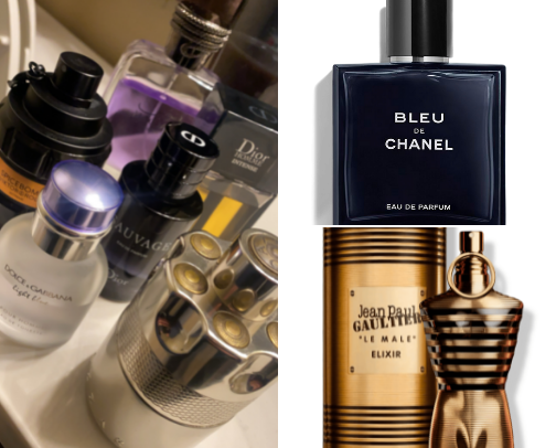 Smell like a million bucks | A+ Fragrance game cover photo collage