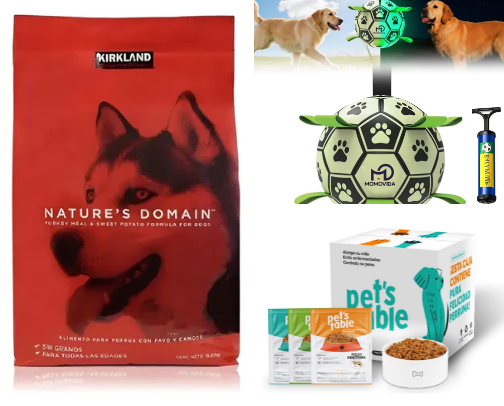 Productos para mascotas cover photo collage