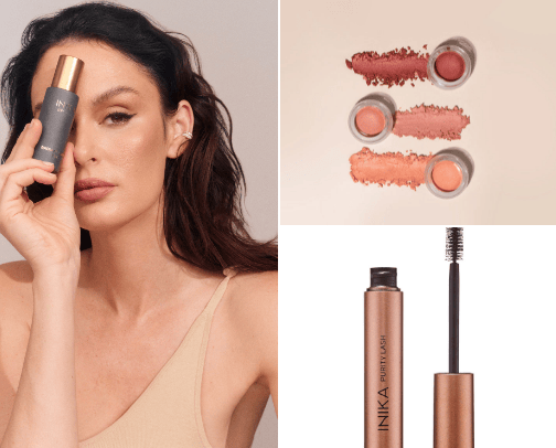 Low tox skincare cover photo collage