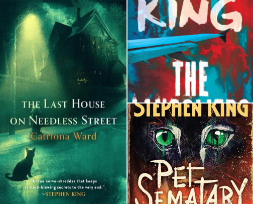 Your Library of Horror, Dystopia, and Fantasy cover photo collage