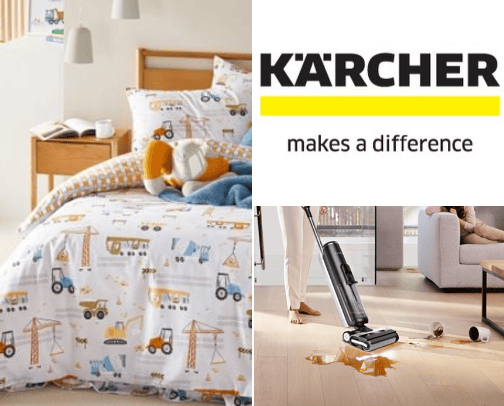 Homewares/Bedding/Appliances cover photo collage