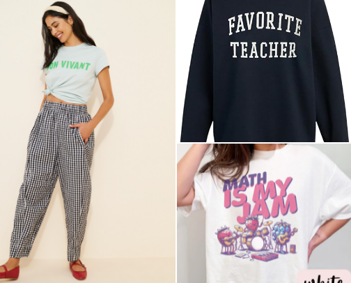 Cute & Comfy Teacher Outfits cover photo collage