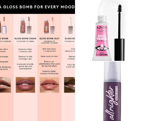 My favorite beauty recs cover photo collage