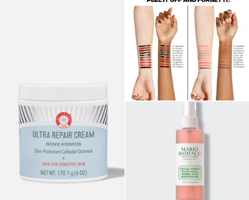 My favorite beauty recs cover photo collage