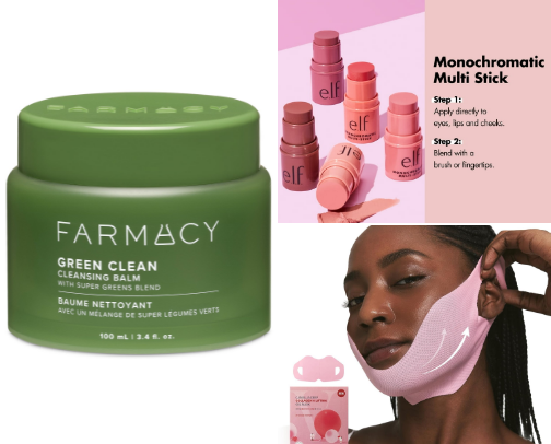 My favorite beauty recs cover photo collage