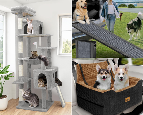 Fluffy & Fido's Favorites cover photo collage