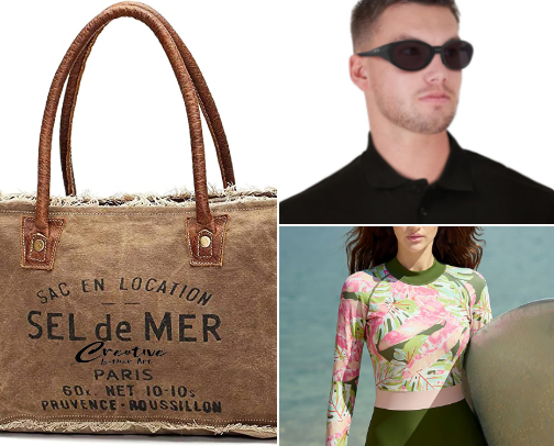 Clothing cover photo collage