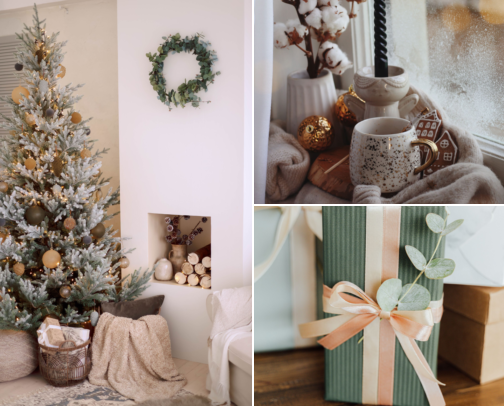 Rooted Wellness: Holiday Essentials cover photo collage