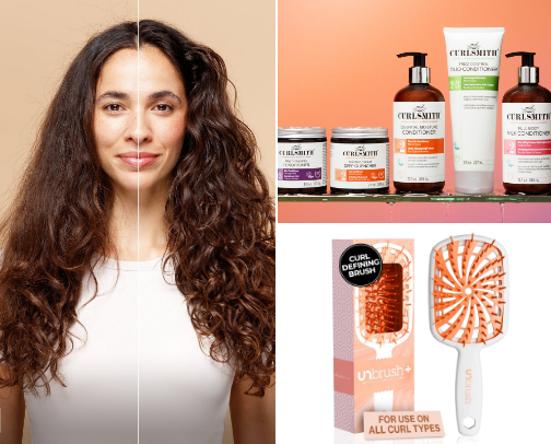 Curly Hair Starter Kit: Must-Haves for Healthy, Defined Curls cover photo collage
