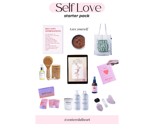 Self Love Starter Pack cover photo collage