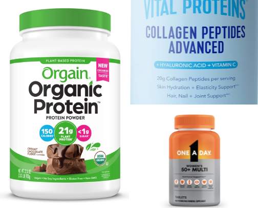 Gen-X Vitamins & Supplements cover photo collage