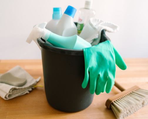 My cleaning go to's cover photo collage