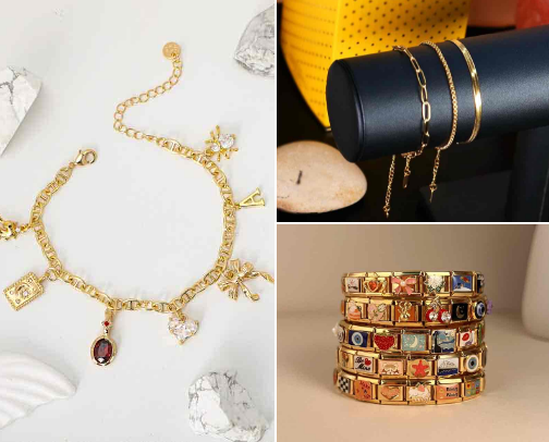 Jewelry on etsy cover photo collage