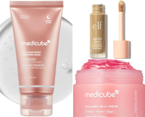 Skin Care equals self care 😍 cover photo collage