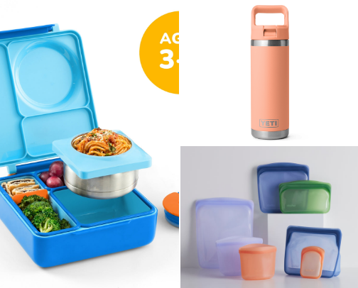 Kiddos School Lunch Essentials cover photo collage