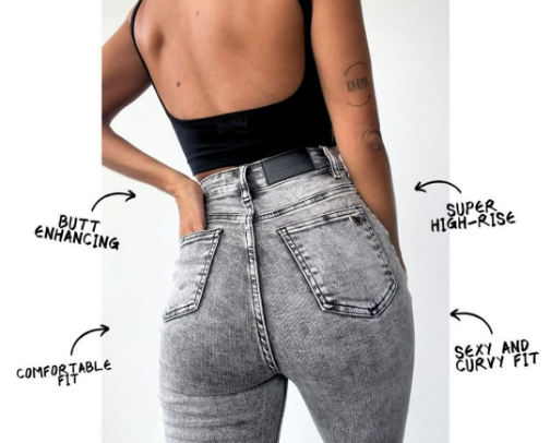Jeans to die for cover photo collage